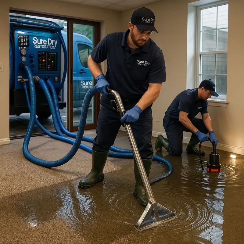 Water Extraction and Removal process in North Wantagh, NY